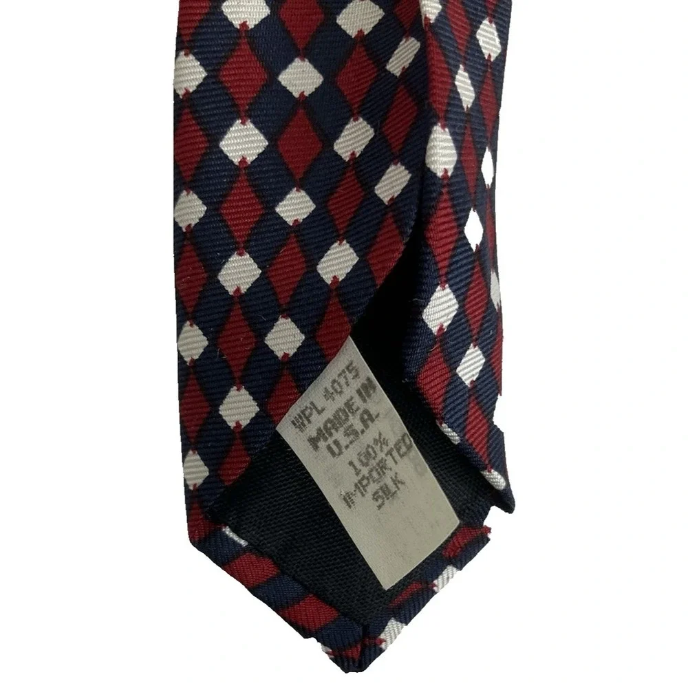 Saddlebred Silk Ties Vintage Paisley Polka Dot Mens Necktie‎ Bundle 4pc USA Made